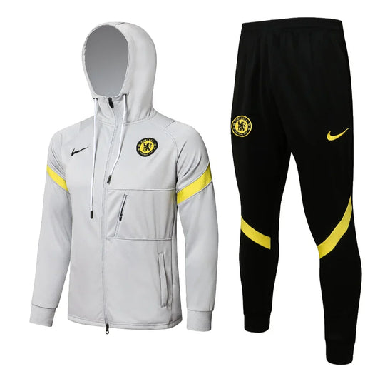 Chelsea FC Grey and Black Chándal