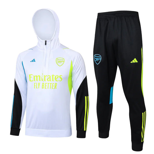 Arsenal FC Black and White x Lime Green Chándal