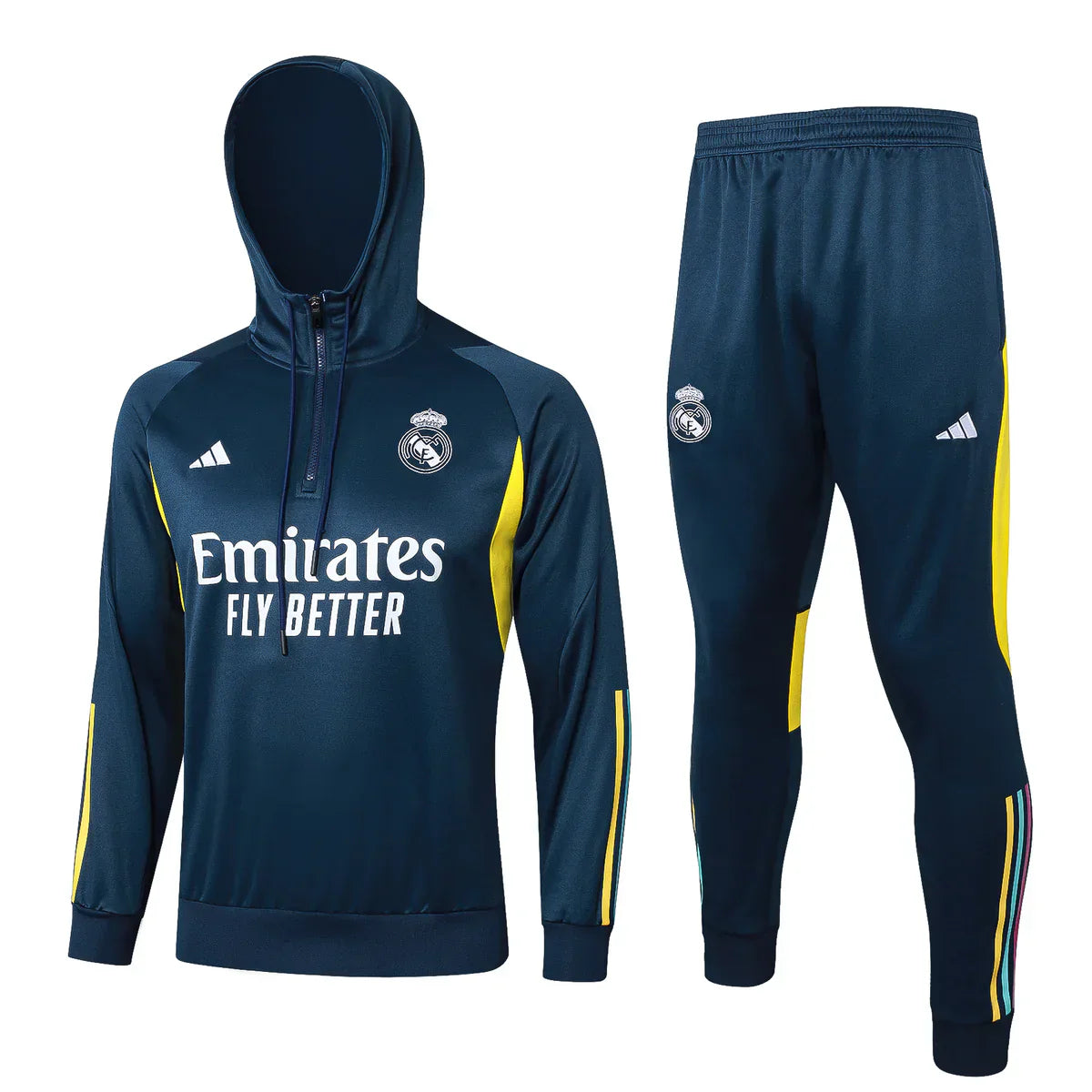 Real Madrid Dark Blue and Yellow Chándal