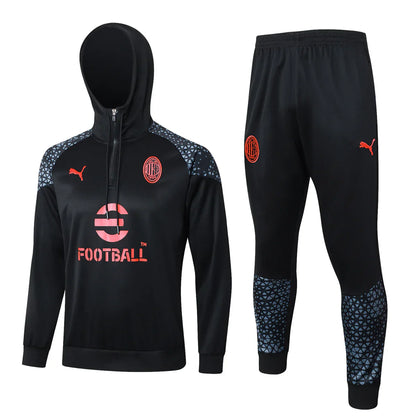 AC Milan Black and Red Chándal