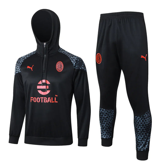 AC Milan Black and Red Chándal
