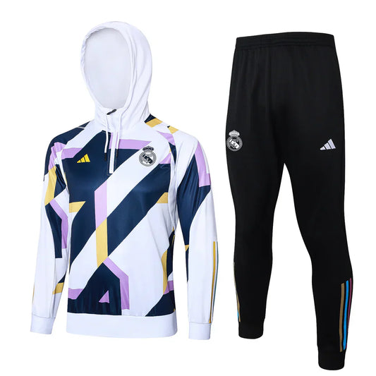 Real Madrid Black and White x Dark Blue Chándal