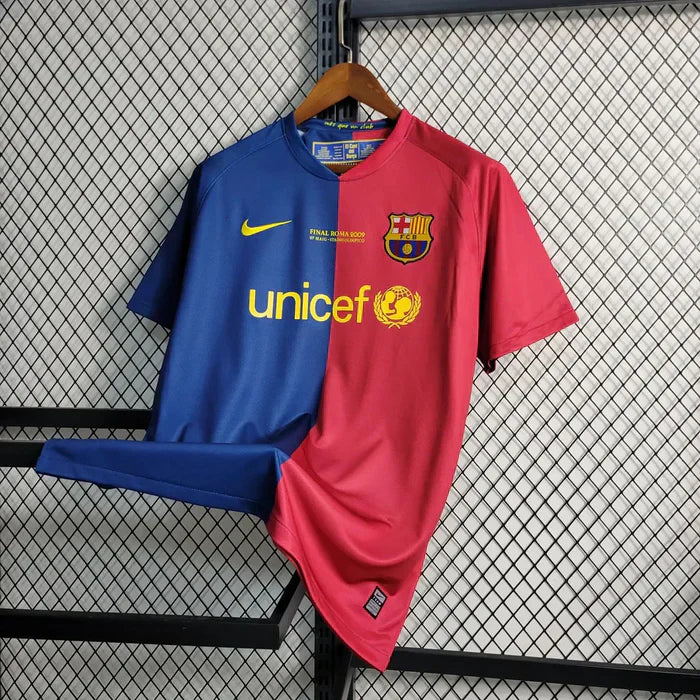 Barcelona Retro Local 2008/2009 UCL Final Kit