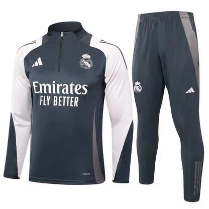 Real Madrid Dark Blue And White Chándal