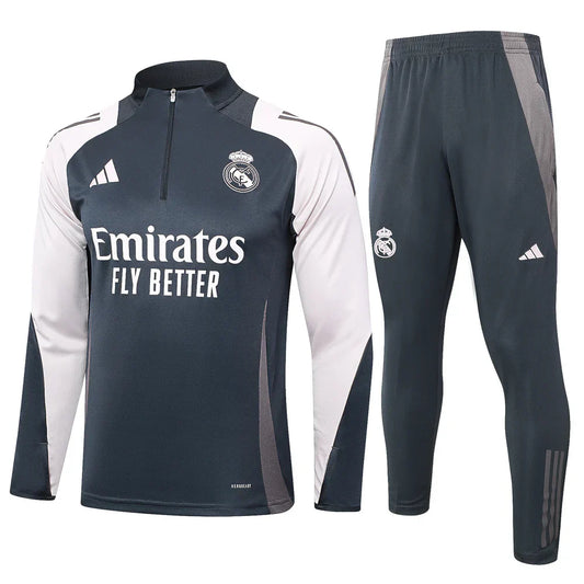 Real Madrid Dark Blue And White Chándal