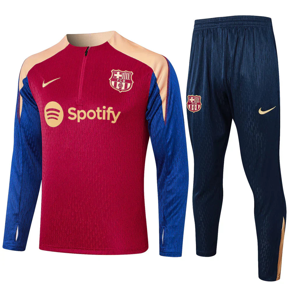 Barcelona Dark Blue and Red Chándal