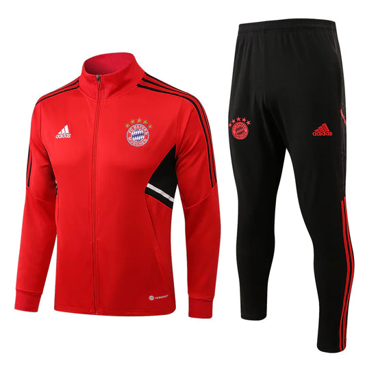 Bayern Munchen Black and Red Chándal