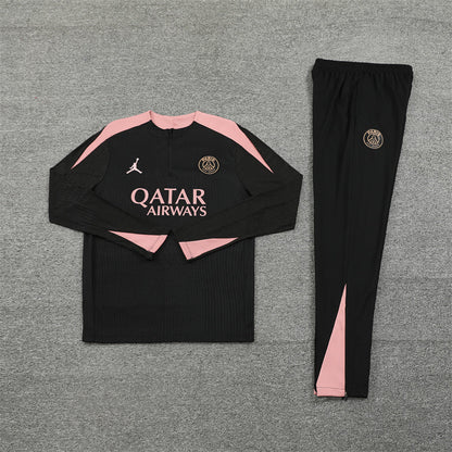 PSG Paris Saint Germain Black and Pink Chándal