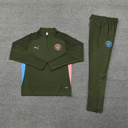 Manchester City Military Green Chándal