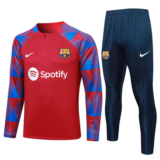 Barcelona Dark Blue and Red Chándal