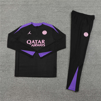 PSG Paris Saint Germain Black and Purple Chándal