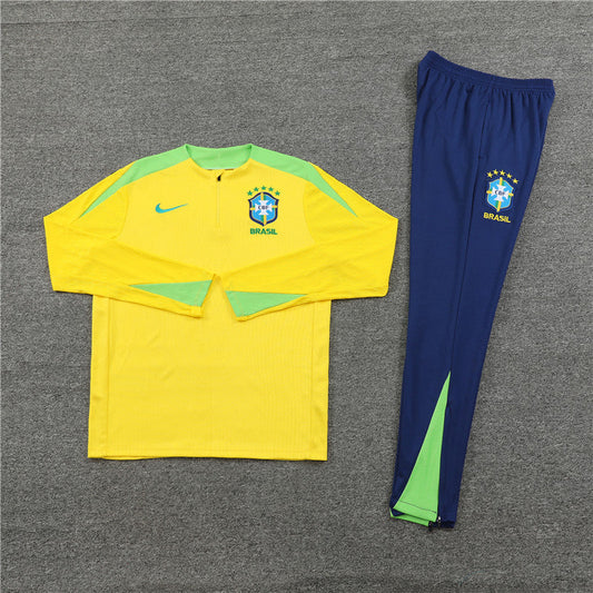 Brasil Dark Blue and Yellow Chándal