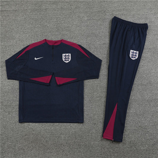 England Dark Blue and Red Chándal
