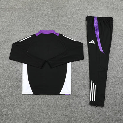 Real Madrid Black and Purple Chándal