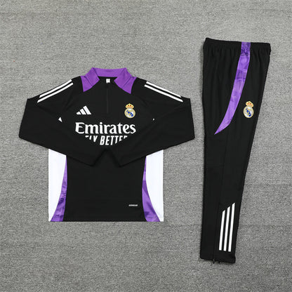 Real Madrid Black and Purple Chándal