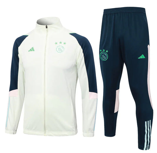 Ajax Dark Blue and White Chándal