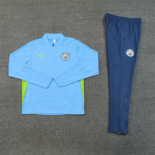 Manchester City Blue and Light Blue Chándal