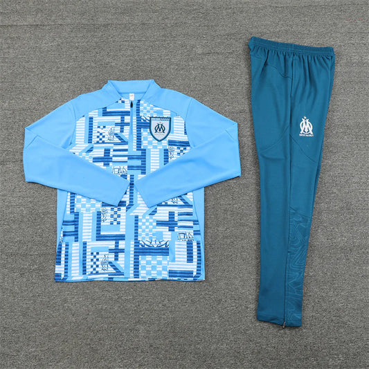 Olympique de Marseille Blue and Light Blue Chándal