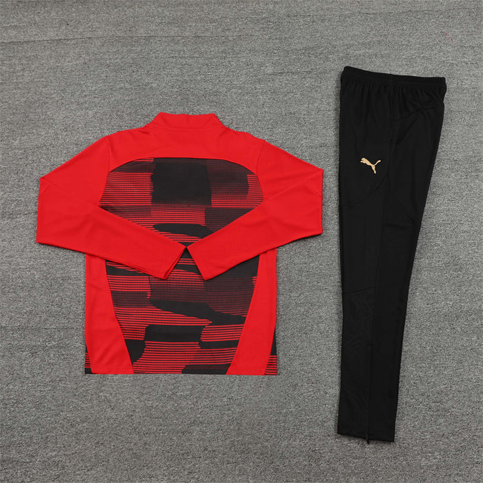 AC Milan Black and Red Chándal ll