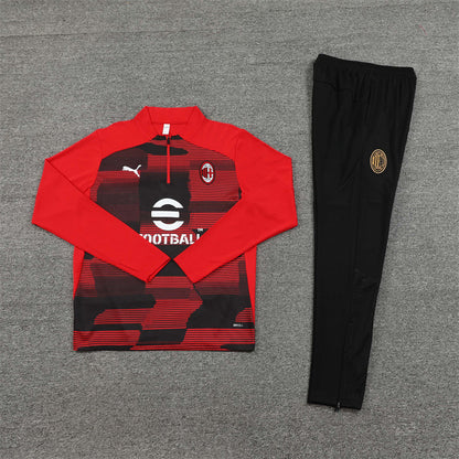 AC Milan Black and Red Chándal ll