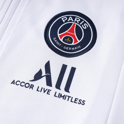 PSG Paris Saint Germain White and Beige Chándal