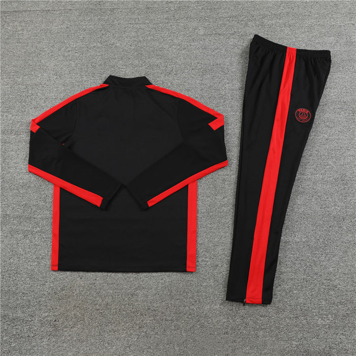 PSG Paris Saint Germain Black and Red Chándal