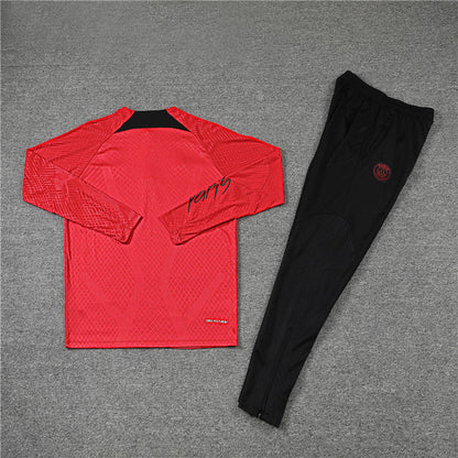 PSG Paris Saint Germain Black and Red Chándal II
