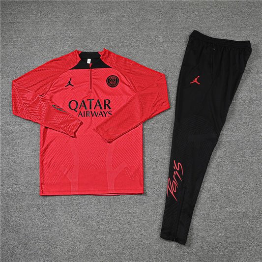 PSG Paris Saint Germain Black and Red Chándal II