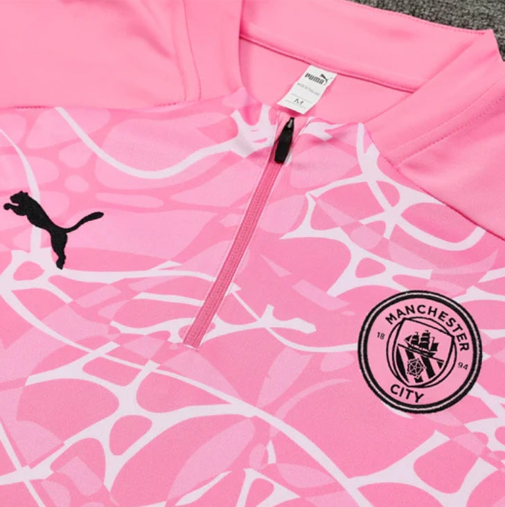 Manchester City Black and Pink Chándal