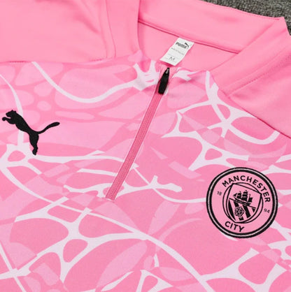 Manchester City Black and Pink Chándal