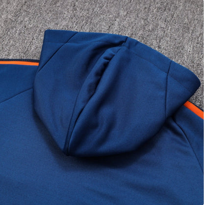 Manchester United Black and Dark Blue Chándal