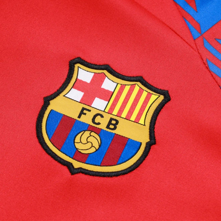 Barcelona Dark Blue and Red Chándal