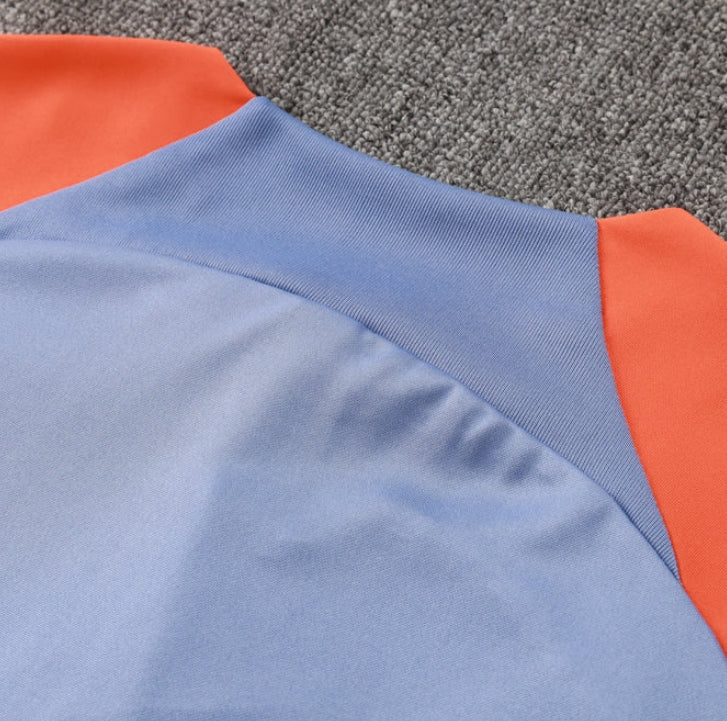 Inter Milan Light Blue and Orange Chándal