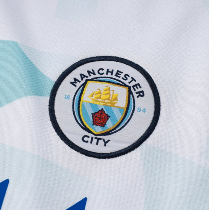 Manchester City White and Blue Chándal
