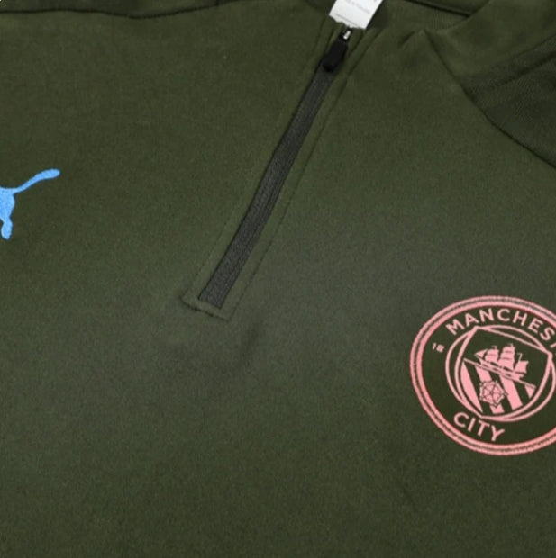 Manchester City Military Green Chándal