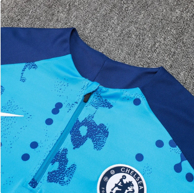 Chelsea Dark Blue and Light Blue Chándal