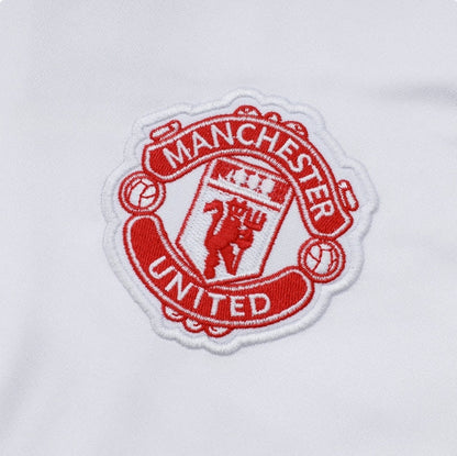 Manchester United White and Black Chándal
