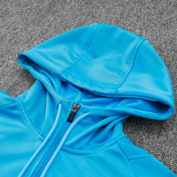 Arsenal FC Light Blue and Black Chándal