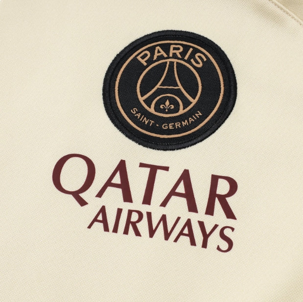 PSG Paris Saint Germain Beige and Dark Blue Chándal