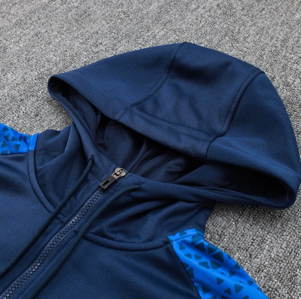 Olympique de Marseille Dark Blue and Gold Chándal