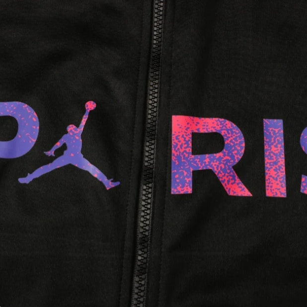PSG Paris Saint Germain Black and Purple Chándal
