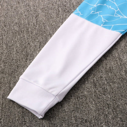 Manchester City Light Blue and White Chándal
