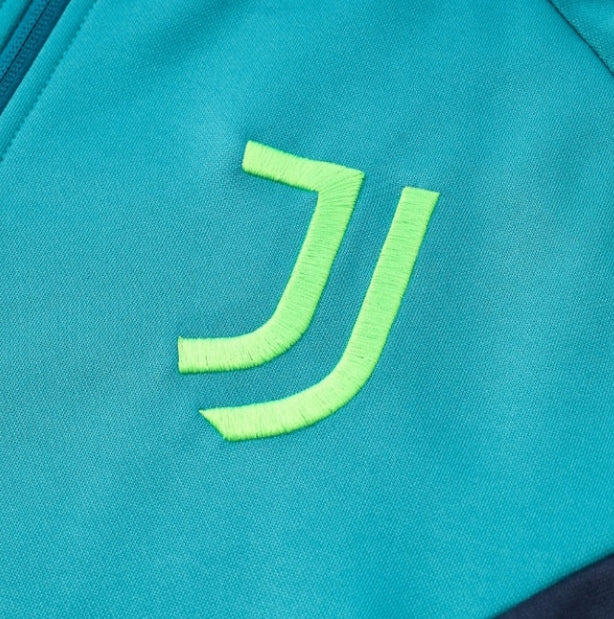 Juventus Turquoise and Dark Blue Chándal