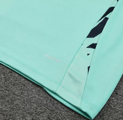Real Madrid Mint Green and Black Chándal