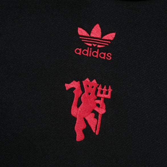 Manchester United Black and Red Chándal
