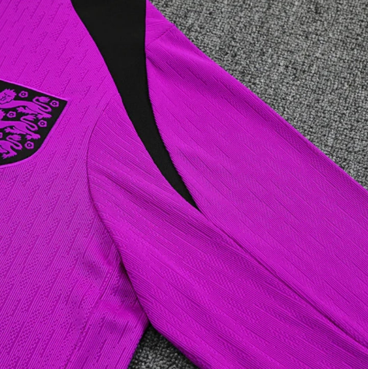 England Purple and Black Chándal