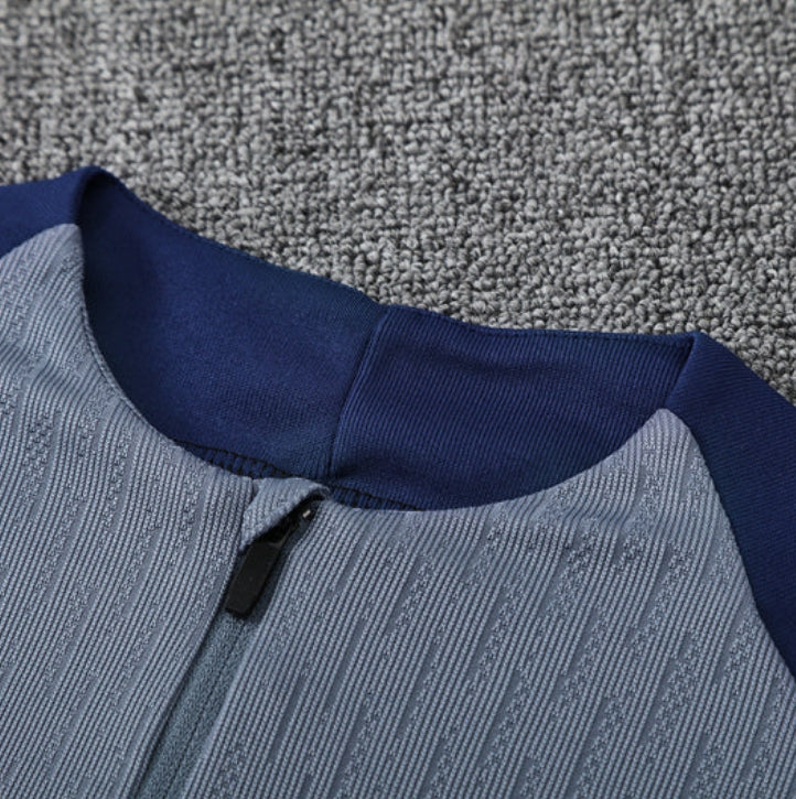 PSG Paris Saint Germain Grey and Blue Chándal