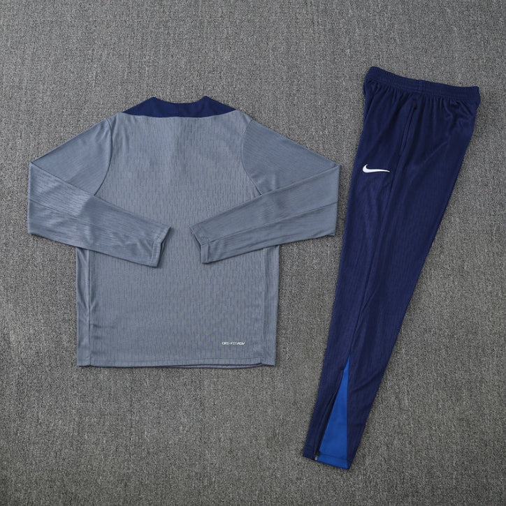 PSG Paris Saint Germain Grey and Blue Chándal