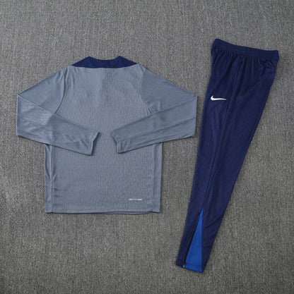 PSG Paris Saint Germain Grey and Blue Chándal