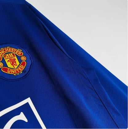 Manchester United Retro 2008-2009 Visitante Kit Manga Larga